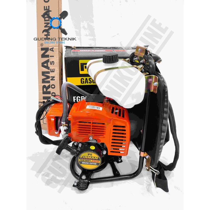 Mesin Potong Rumput Gendong 2Tak FGB388 FI FIRMAN JAGO / Mesin Pemotong Rumput Brush Cutter 2 Tak FGB 388 2T FIRMAN JAGO
