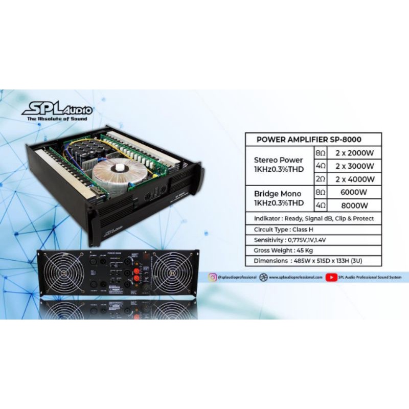 Power SPL Audio SP20000 Original Versi Racing Spl audio