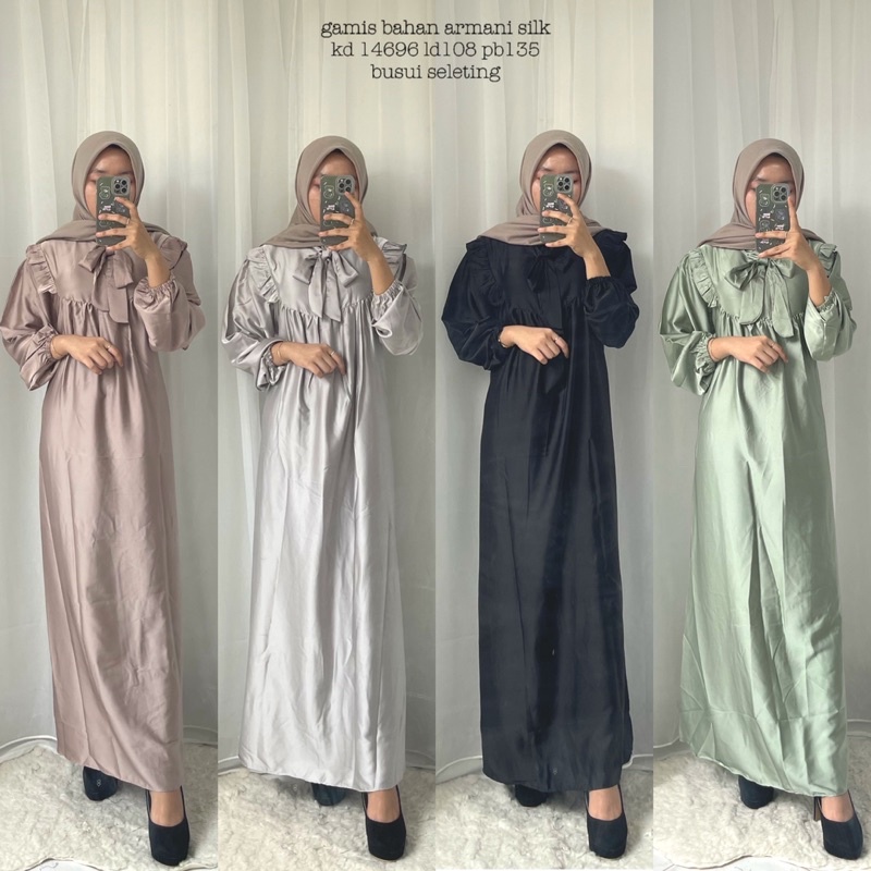 Aliyah Dress - Armani Silk