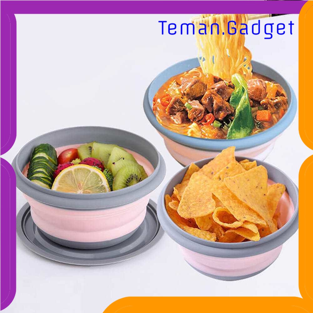 TG - DPR Loriver Kotak Makan Foldable Healthy Bento Lunch Box 3 PCS - B1