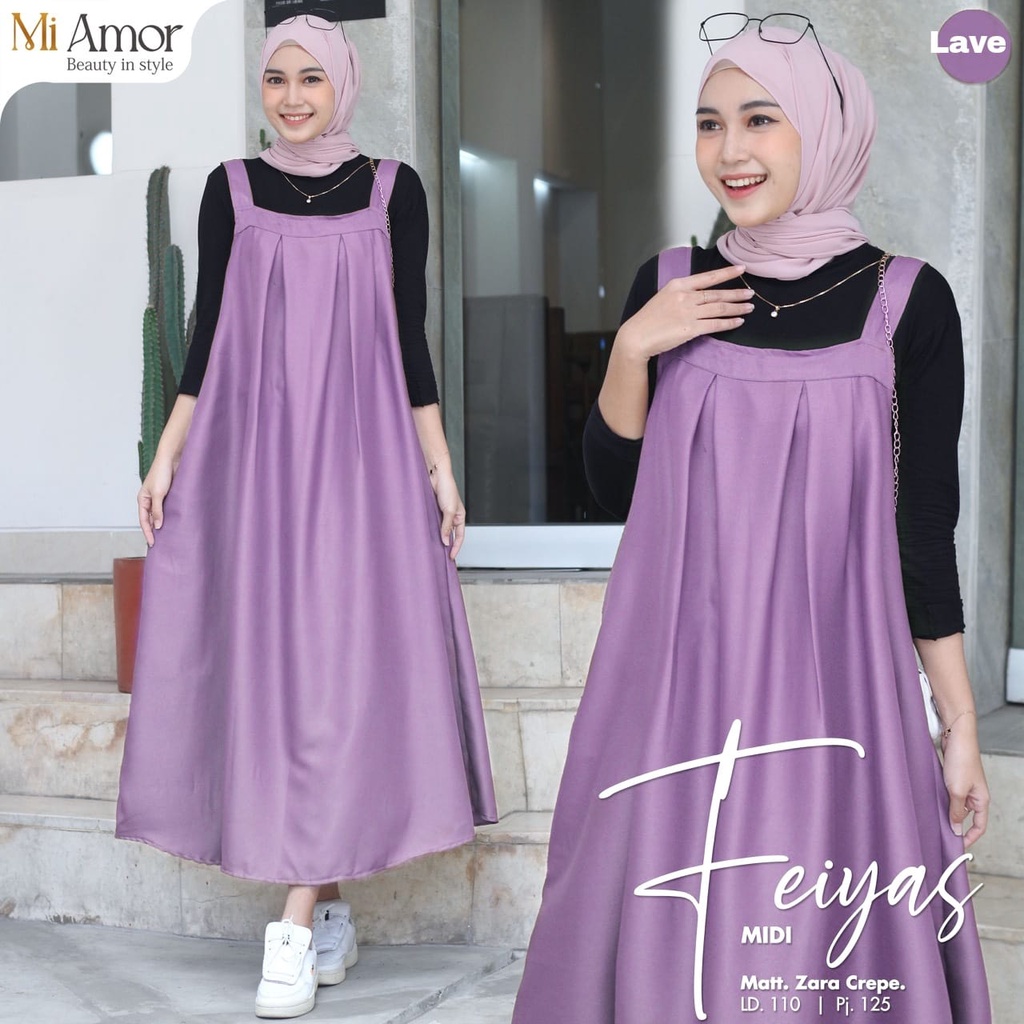 MIDI OVERALL WANITA / PAKAIAN WANITA REMAJA OUTER MIDI MODEL KEKINIAN TERBARU