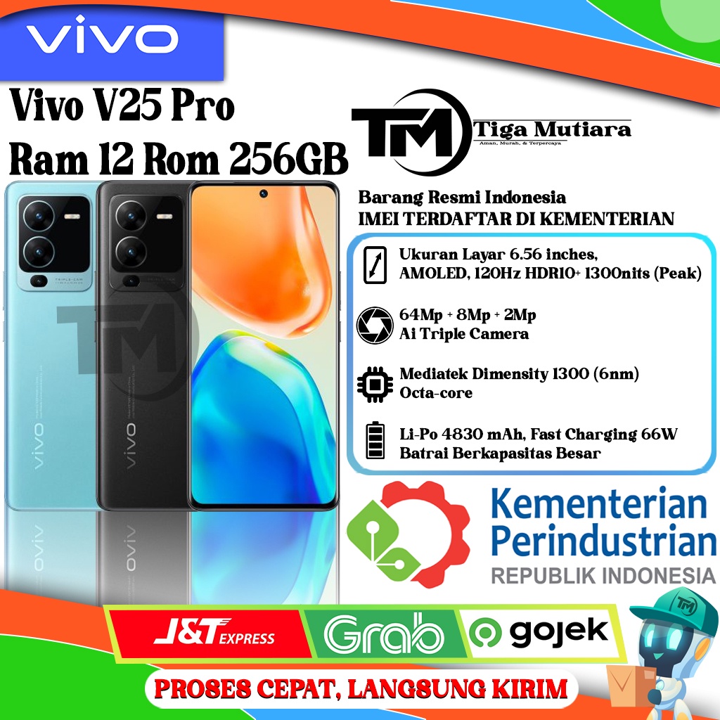 Vivo V25 Pro Ram 12 Rom 256GB