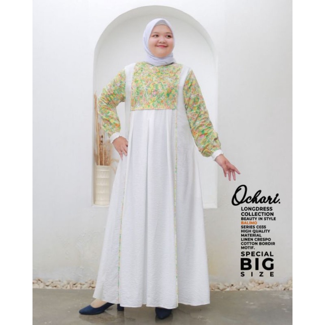 Gamis Wanita Ochari Dress - By Balimo (SIZE JUMBO)