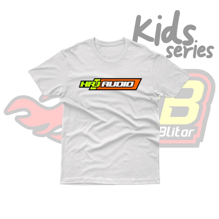 Baju Kaos Anak HRJ Audio Katun Combed
