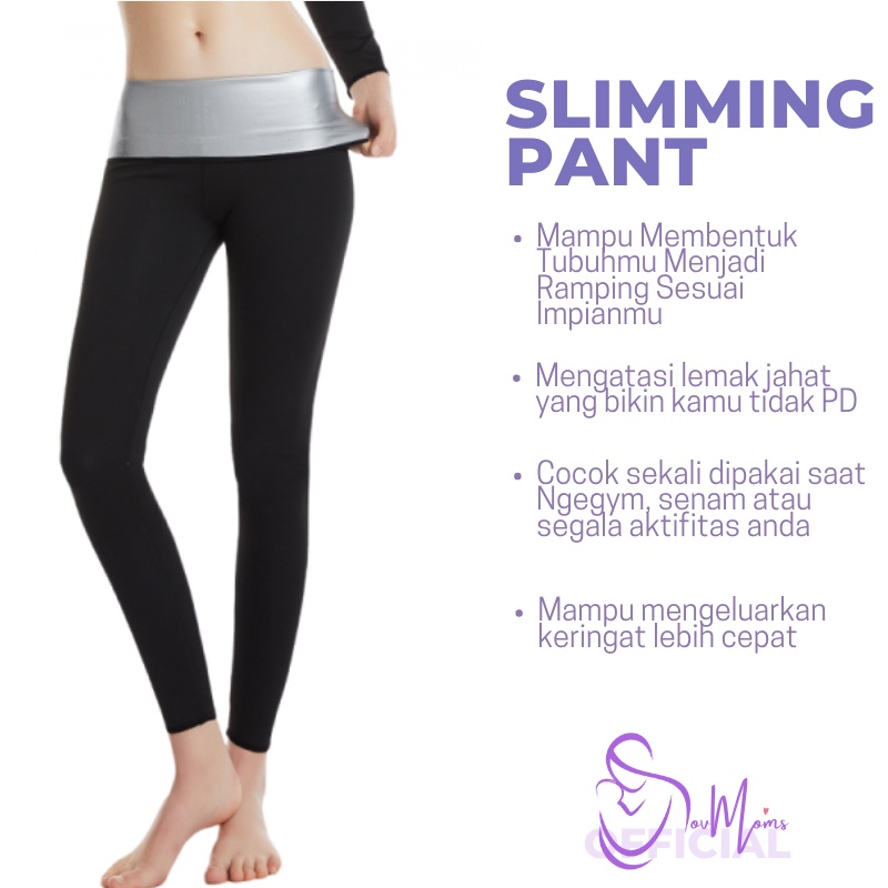 Pakaian Olahraga Legging Leging Lengging Lajing Laging Celana Sport Senam Fitness Fitnes Gym Jumbo Baju Sauna Penghilang Pembakar Susut Lemak Pelangsing Tubuh Badan Perut Paha Pinggang Betis Wanita Dewasa Perempuan Cewek Cewe Full Silver Terbaru Premium