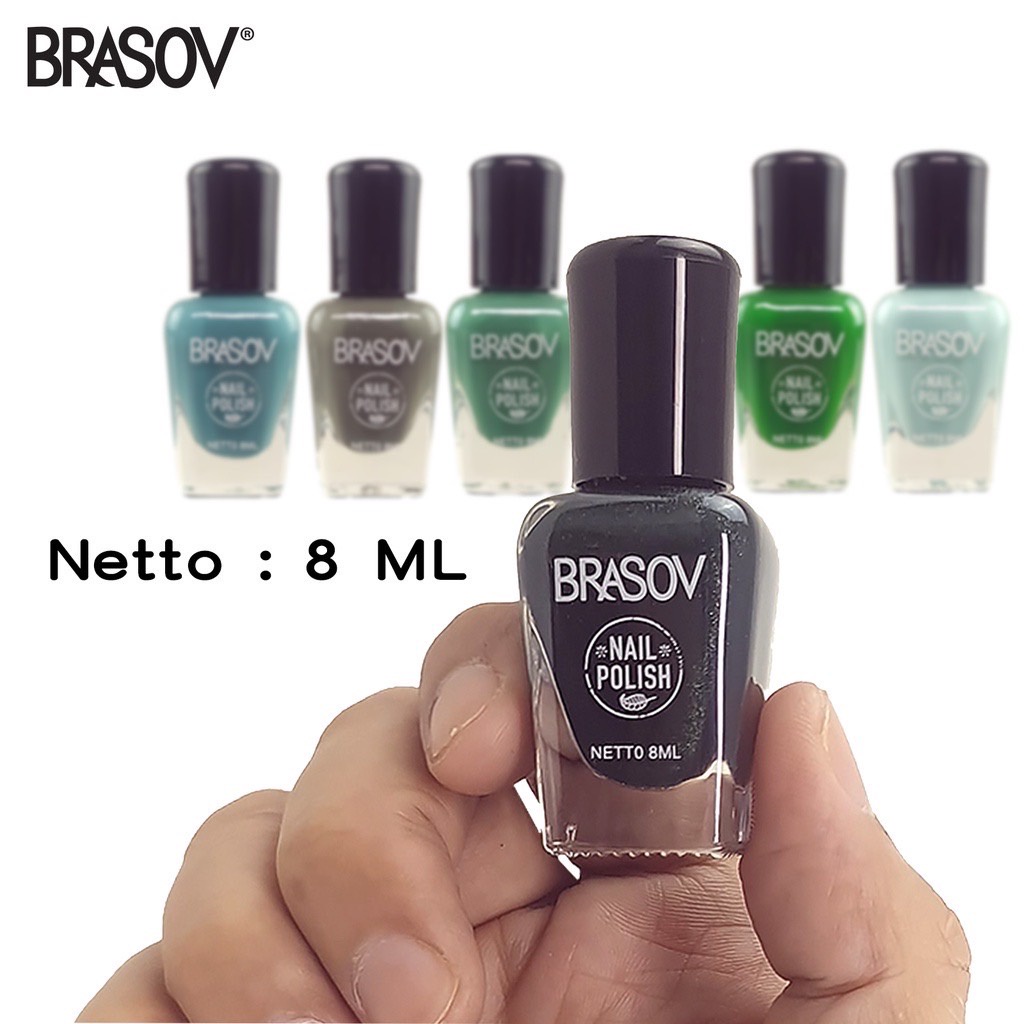 Brasov Kutek Shades Of Green Nail Polish 8ml