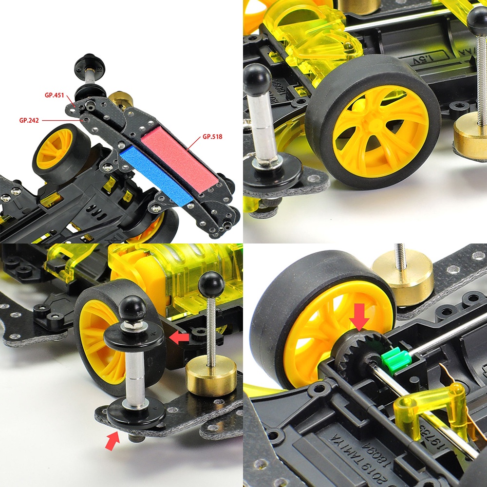 TAMIYA 4WD Series Special Edition NEO-VQS VZ Chassis Advanced Pack