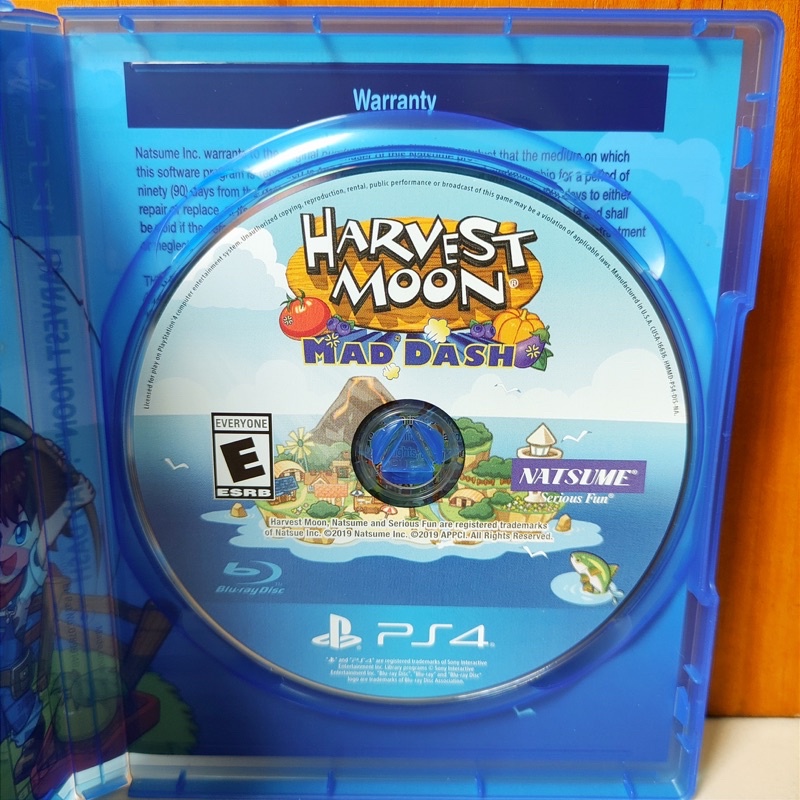 Harvest Moon Mad Dash PS4 Harvestmoon Mad Dash Playstation PS 4 5 CD BD Game Games Harves Moon Harvesmoon story of seasons storyofseason light of hope ps4 ps5 asli ori disc blue-ray req reg 3 region asia anak mainan gim doraemon story of season