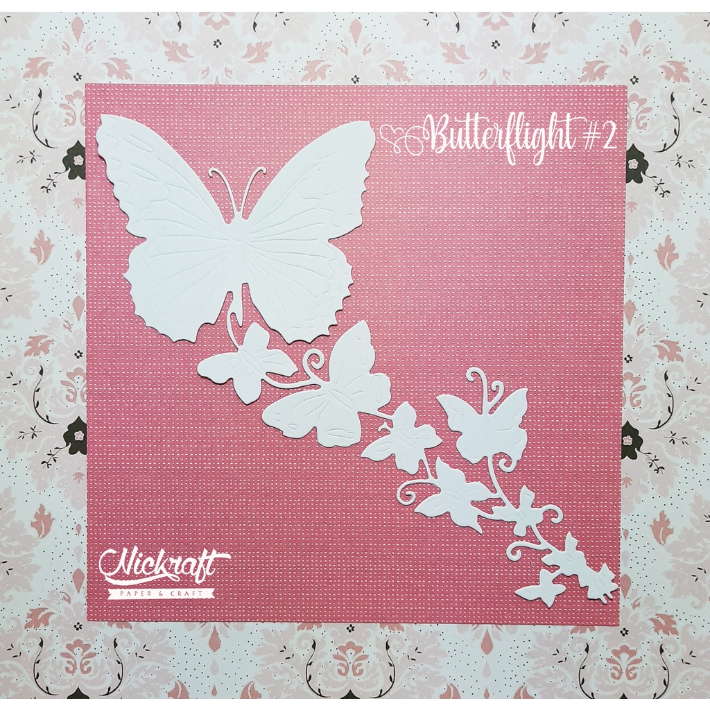 

BUTTERFLIGHT - Bahan Scrapbook Kupu Kertas Butterflies Butterfly