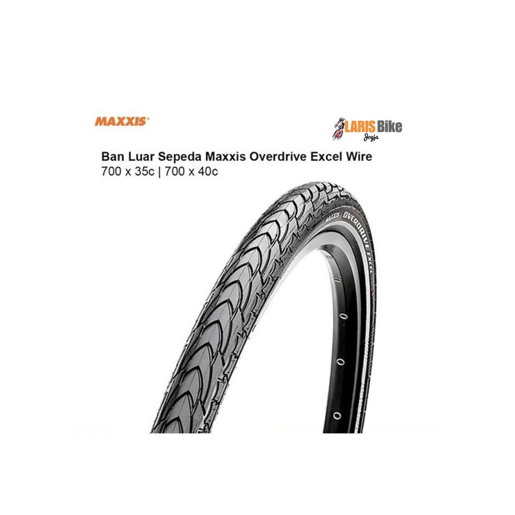 BAN LUAR MAXXIS OVERDRIVE EXCEL WIRED 700C BAN LUAR GRAVEL