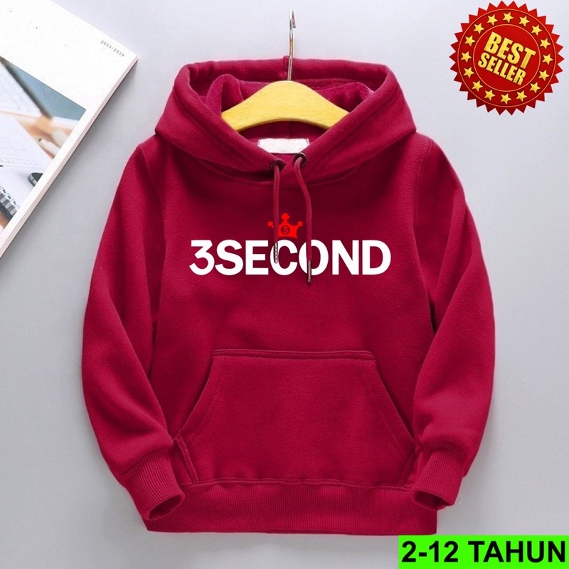 Hoodie Jaket Sweater Anak || 3second terbaru terlaris