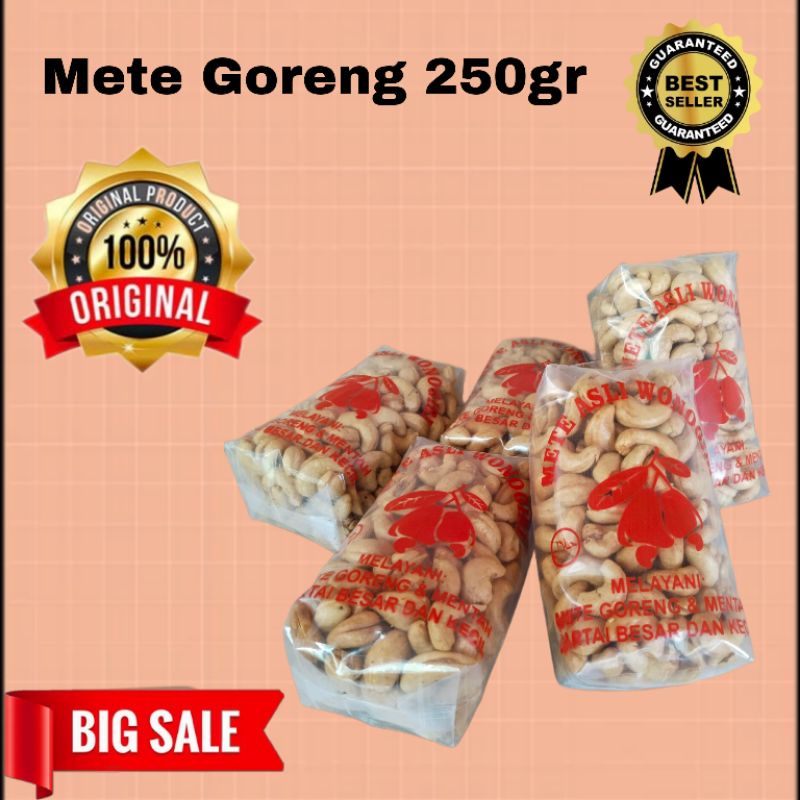 

Promo!!! COD Mete Goreng Asli Wonogiri 250gr