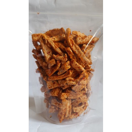 

Kripik basreng pedas cikruh