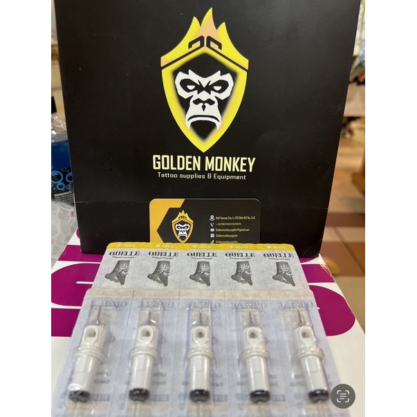 

RL14 Quelle Premium Cartridges Tattoo 1 Papan / Lembar - 14RL Jarum Tattoo Jarum garis / Round Liner. Sangat berkualitas dan nyaman digunakan. 1 Papan / lembar isi 5 jarum