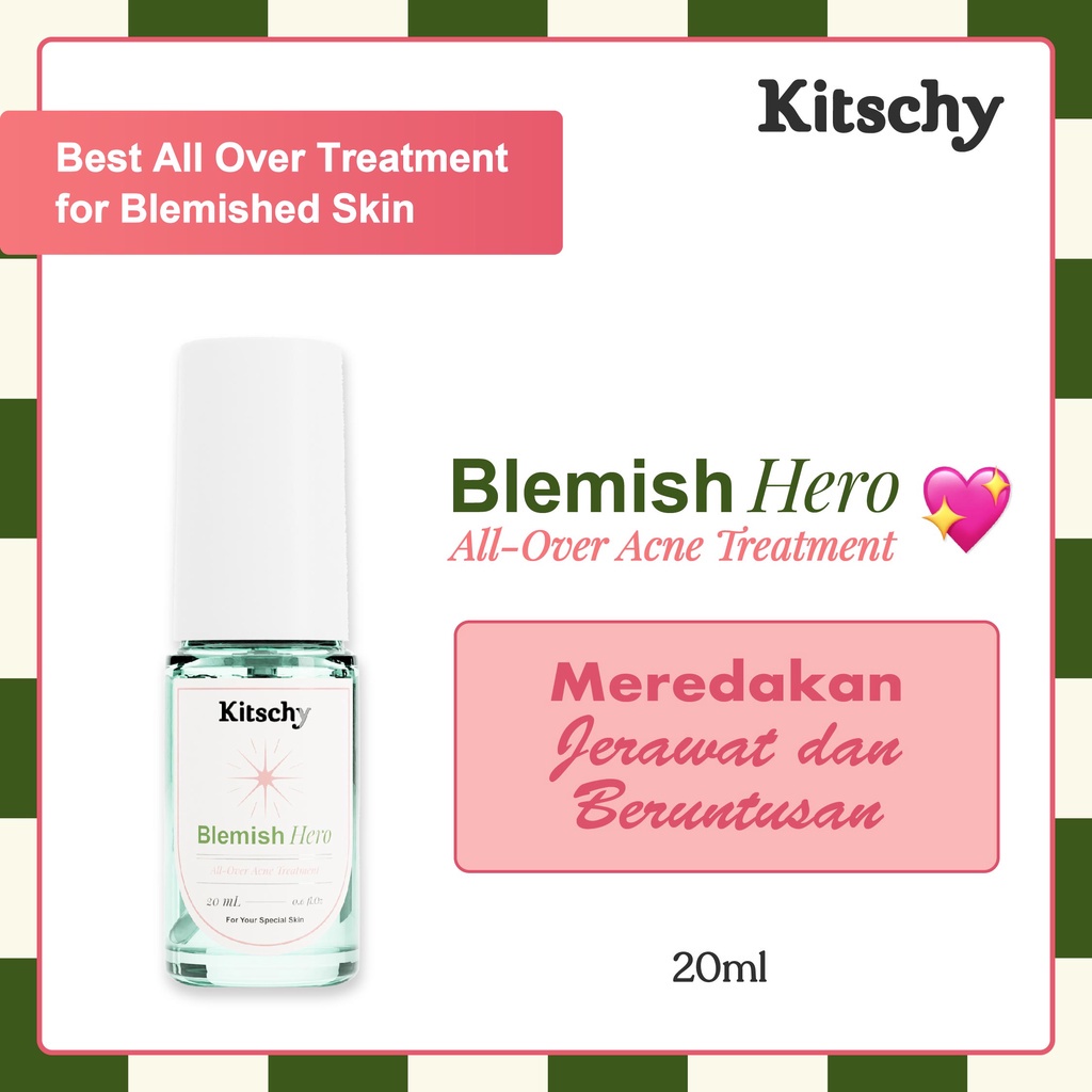 ❤ MEMEY ❤ KITSCHY Blemish Hero All Over Acne Treatment 20ml