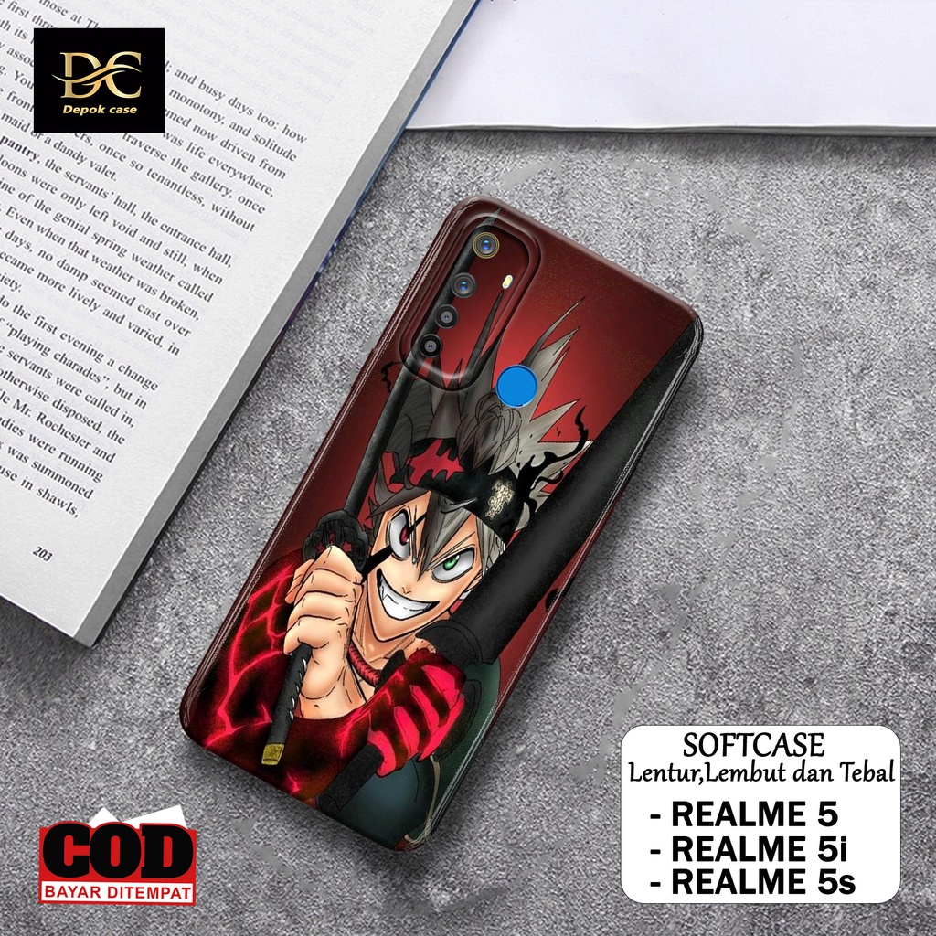 Case Hp Realme 5i / Realme 5s / Realme 5 Terbaru - Fashion Case ANIME - Casing Hp Realme 5i / Realme