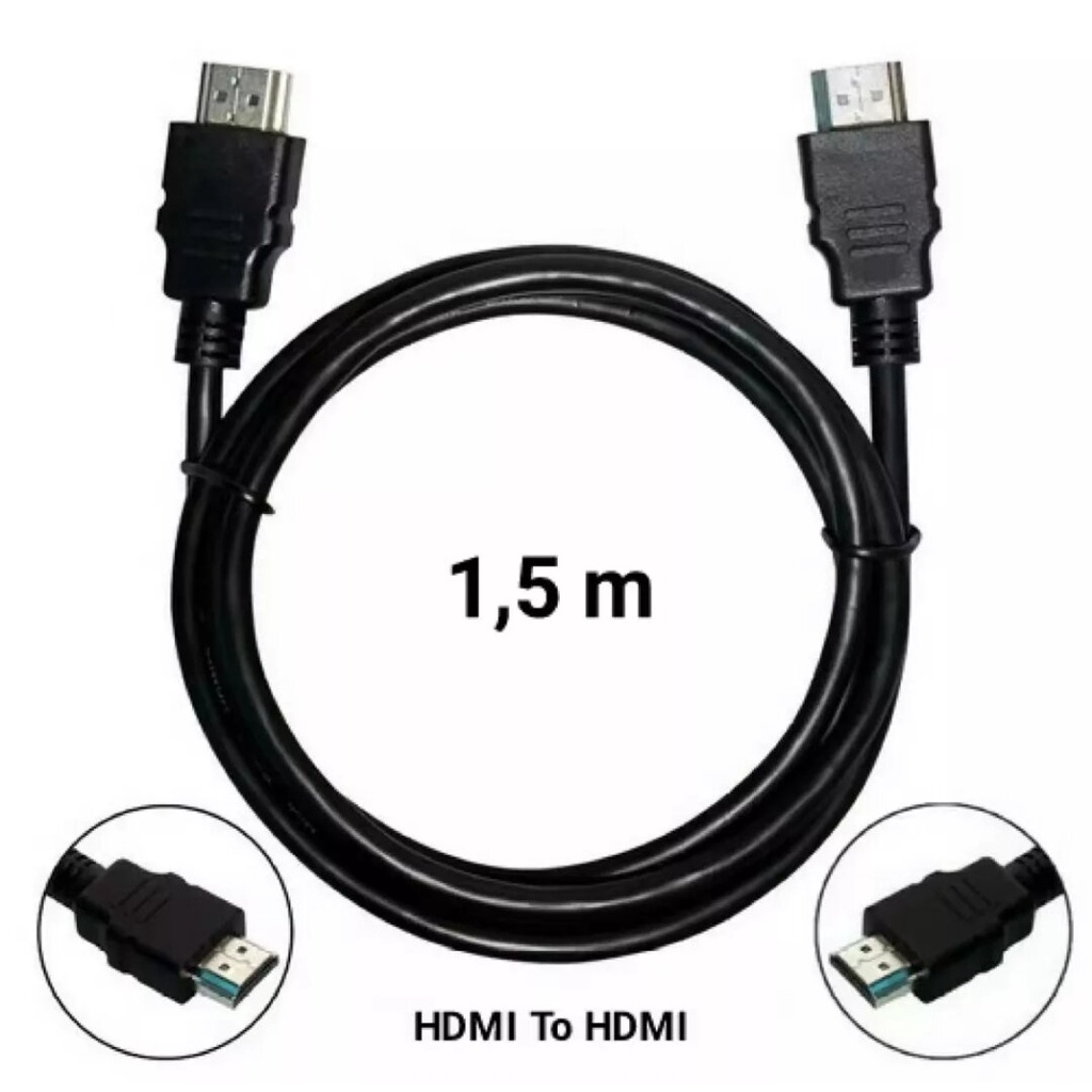 Kabel HDMI Full HD Serat Jaring 1.5M 5M High Quality