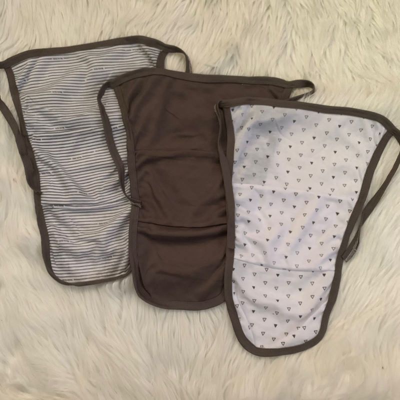 Serian Abu - 12/6 pcs Popok Bayi Double Kain Grey series GYP OLSHOP