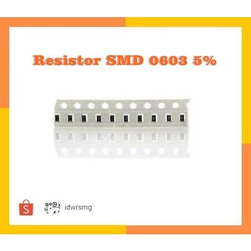 10pcs Resistor SMD 0603 5% 300R 330R 360R 390R