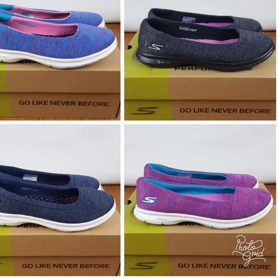Discount | FG2 | Skechers Go Step Canvas Sepatu Wanita