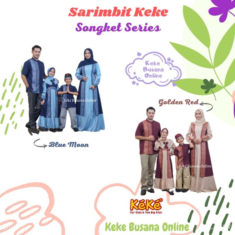 Sarimbit Keluarga ~ Songket Series ( Kamily Series ) ~