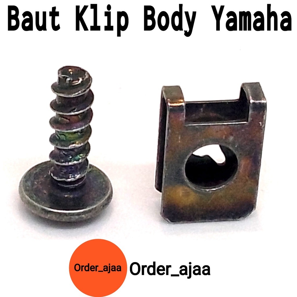 Baut Klip Yamaha Body Yamaha Baut Klip Bodi Yamaha Bolt