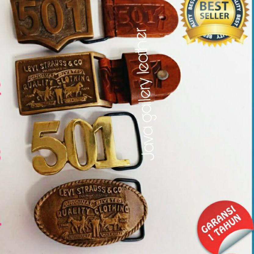 Best Kepala Sabuk Levis Kokoh , Kepala Ikat Pinggang levis Lebar 4cm, kepala Gesper KG01R ✔