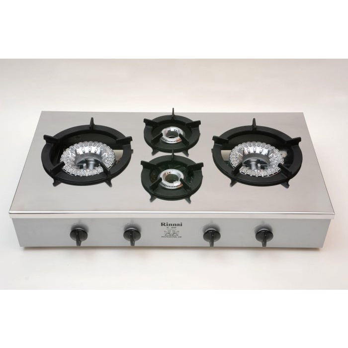 RINNAI KOMPOR GAS 4 TUNGKU RI-4RSP RI4RSP RI 4RSP