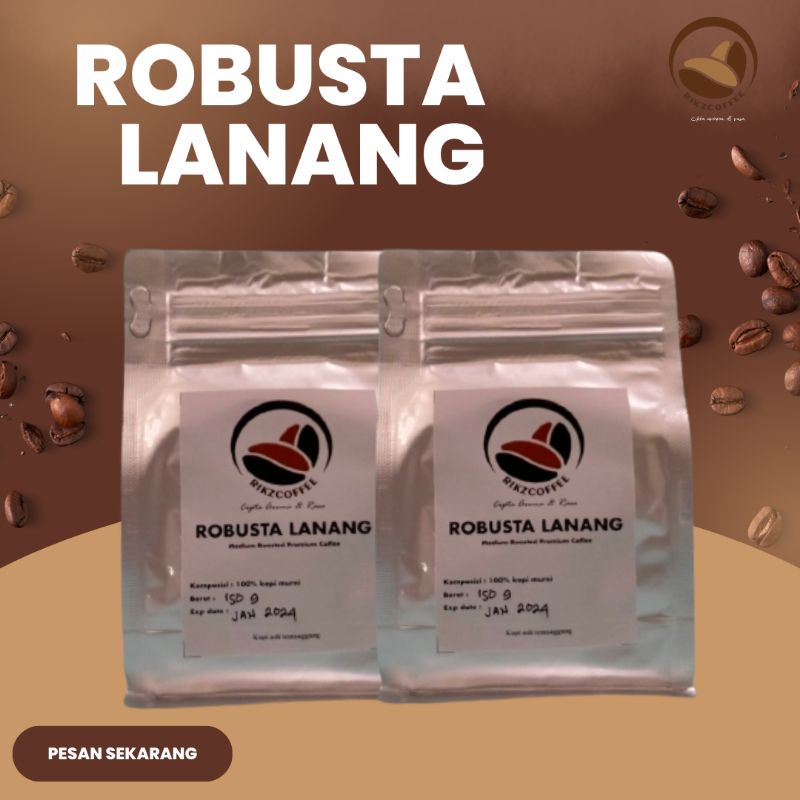 

Kopi Robusta Temanggung Lanang 150gram (Bubuk)