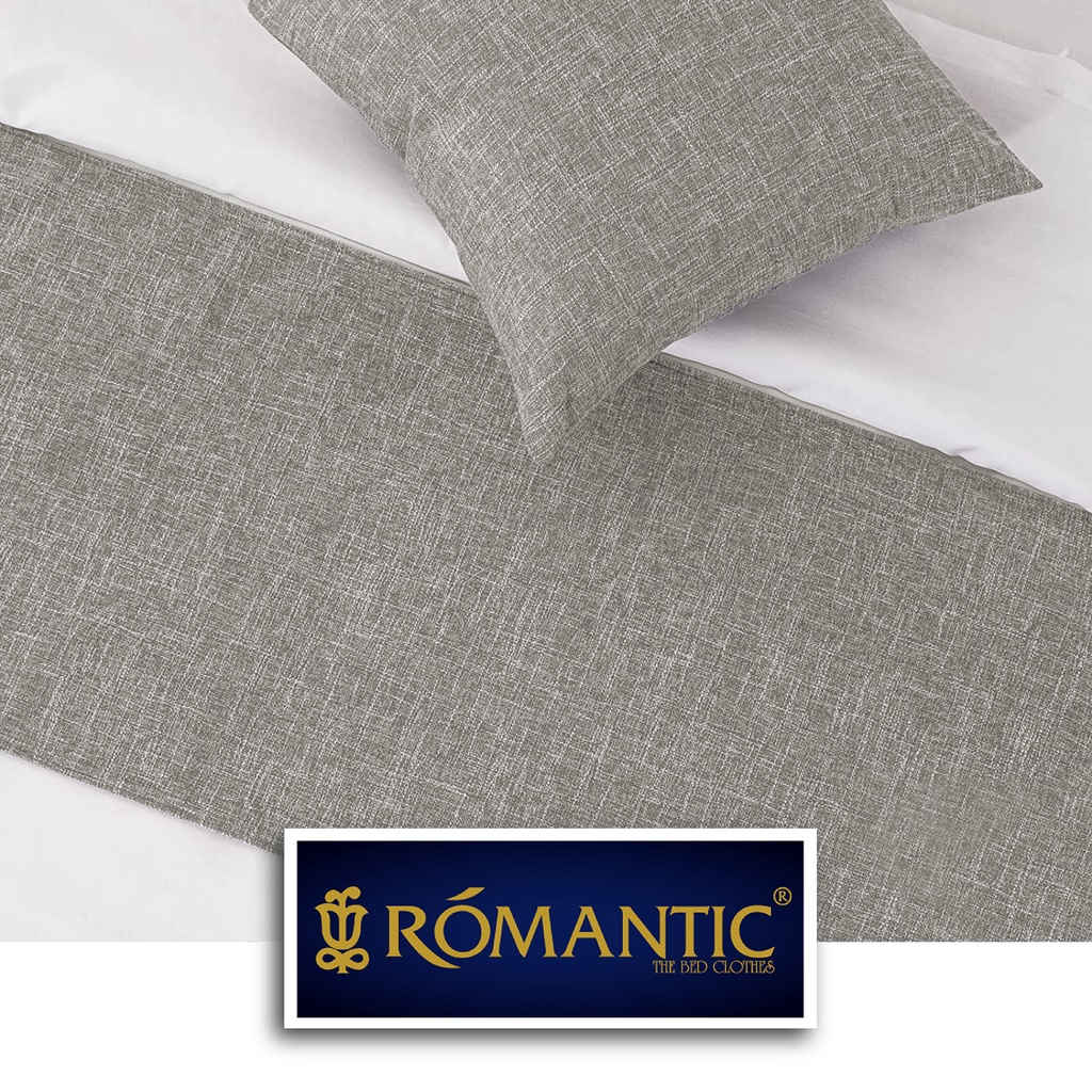 Bed Runner / Selendang kasur Titanium by ROMANTIC standard Hotel minimalis