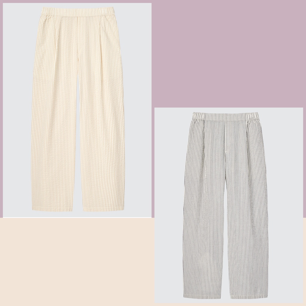 CELANA UNIQLO GARIS // CELANA PEREMPUAN UNIQLO //UNIQLO SALE