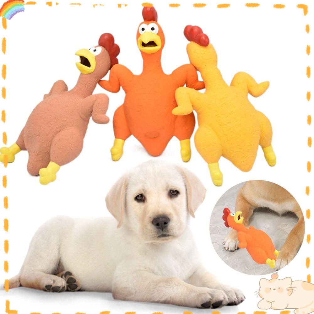 Solighter Dog Chew Toys Pembersih Gigi Hewan Peliharaan Aksesoris Puppy Chew Queaky