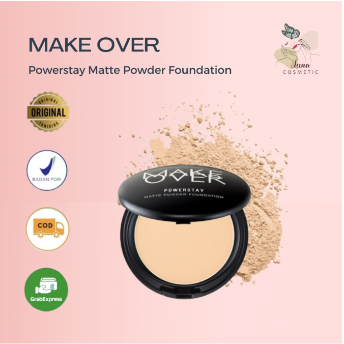 MAKE OVER Powerstay Matte Powder Foundation 12 g | MakeoverMattePowder