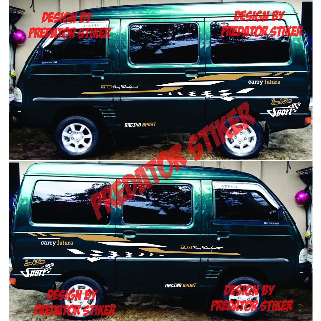 STIKER MOBIL CARRY FUTURA STIKER STRIPING LIST BODY MOBIL CARRY FUTURA NEW