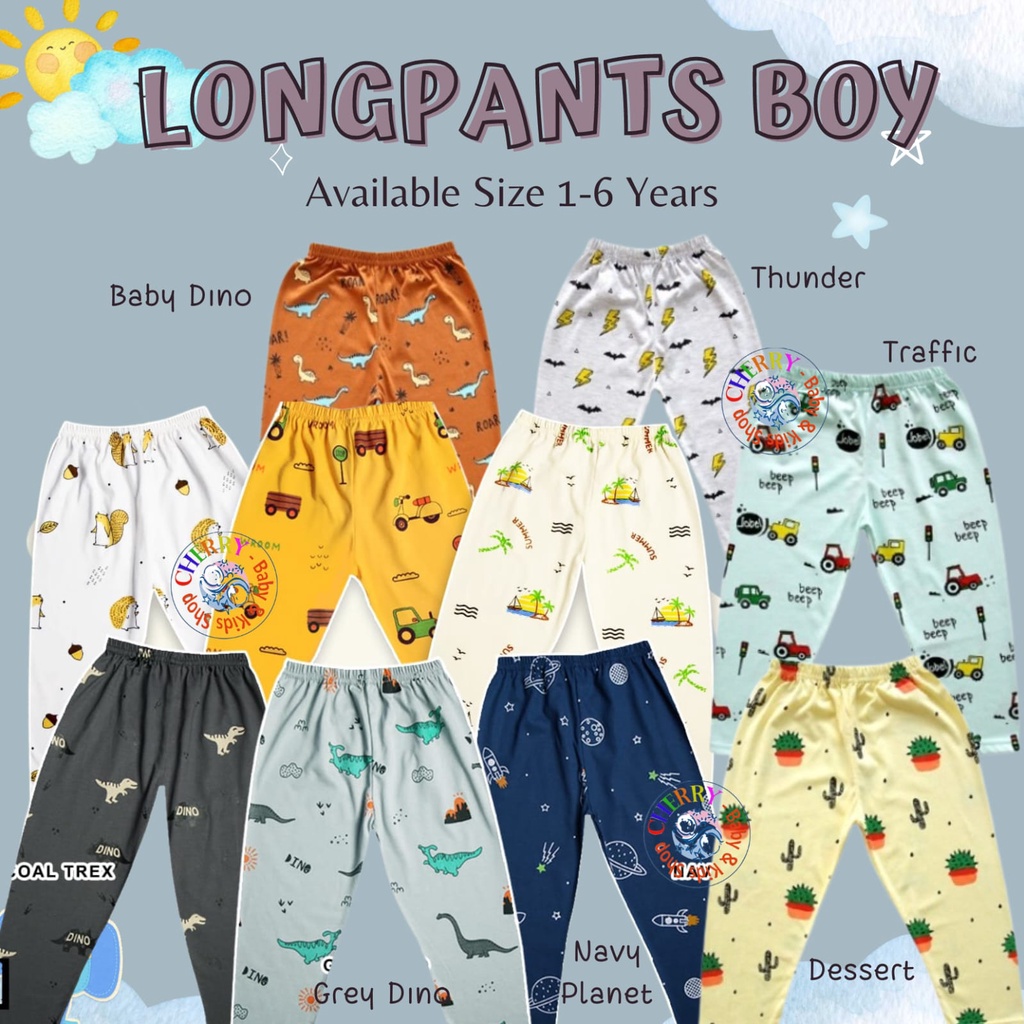 Jobel 1pcs 1-6 tahun Longpants Adventure Edition Celana Panjang Bayi Anak  by Kazel CBKS