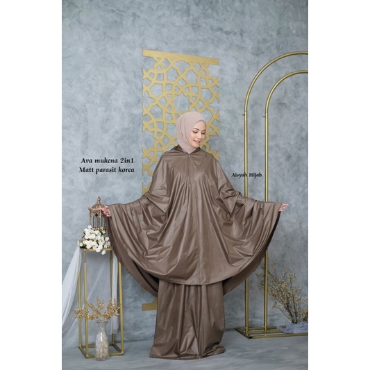 Mukena Ava 2in1 Aisyah Mukena Traveling Mini Free Sajadah Kecil Mukena Terlaris Termurah