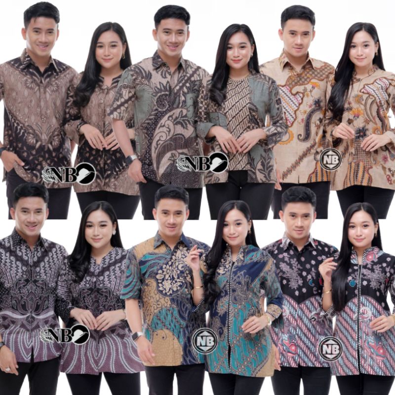 baju batik pria wanita fashion batik pria atasan lengan pendek batik seragam motif best seller terbaru