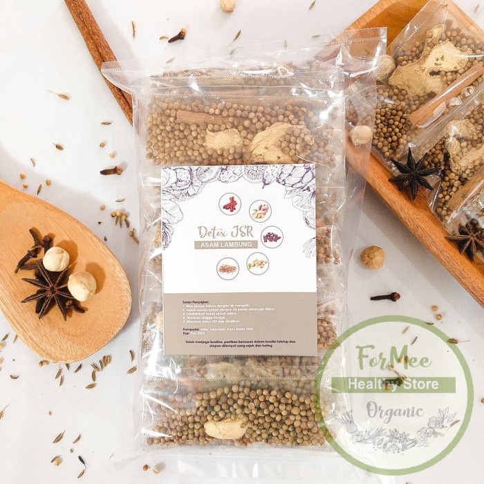 

Terlaris ✨ - [30 Pack] Detox asam lambung ala JSR / Rempah Pack Murah dan Praktis 2.1.23