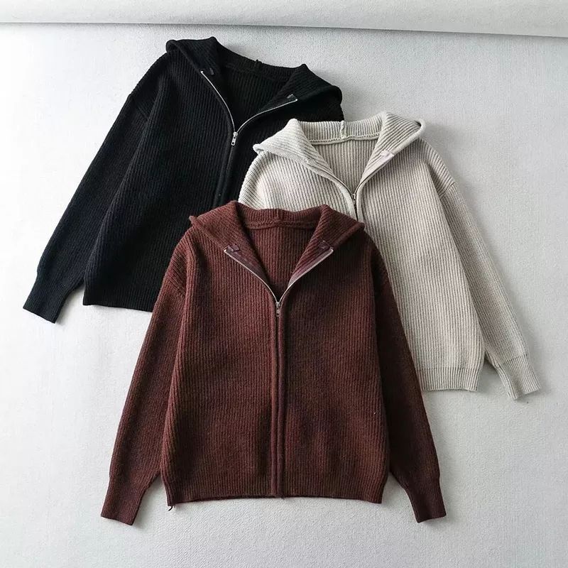Jaket wanita Oversize Rajut