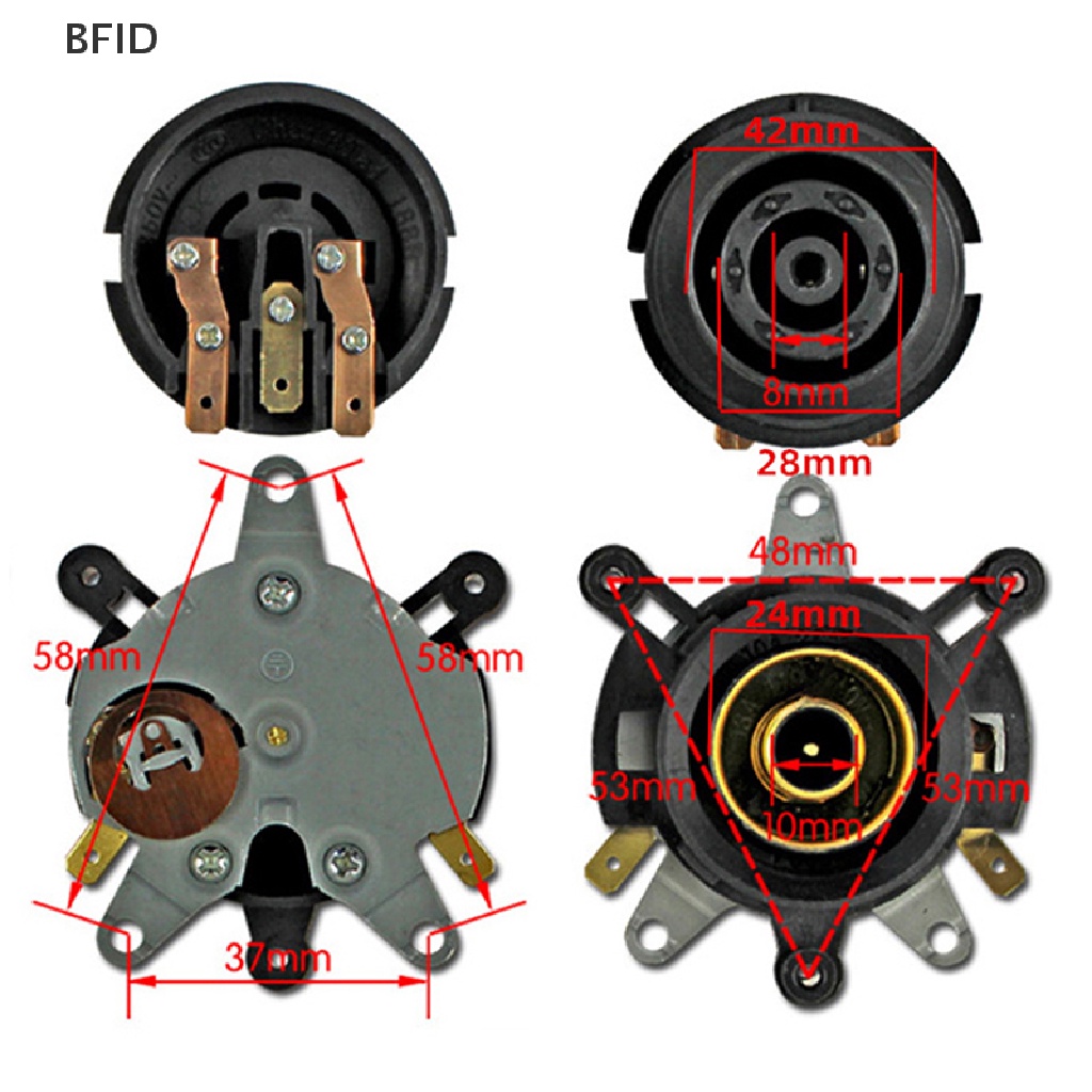 [BFID] 1set Ketel Listrik Aksesori Coupler Kualitas Tinggi Ketel Listrik Aksesoris Kontrol Suhu Connecg Soket Dari Dasar Atas Dan Bawah Dari Ketel Listrik [ID]