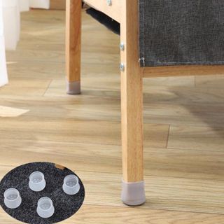 sgmshop Penutup Kaki Meja Silikon Anti Slip Gores Pelindung Kursi Furnitur