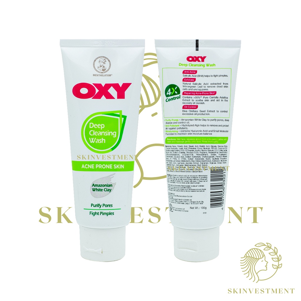 Oxy Deep Cleansing Wash 50g 100g 120g