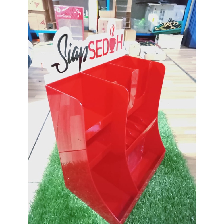 

Rak Kopi dan teh siap seduh multifungsi