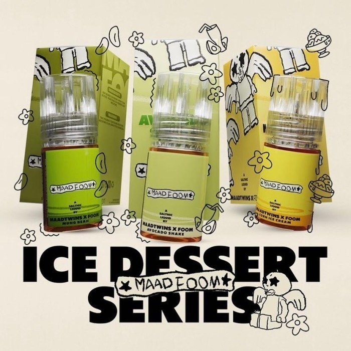 LIQUID MAAD FOOM ICE DESSERT SERIES 30ML