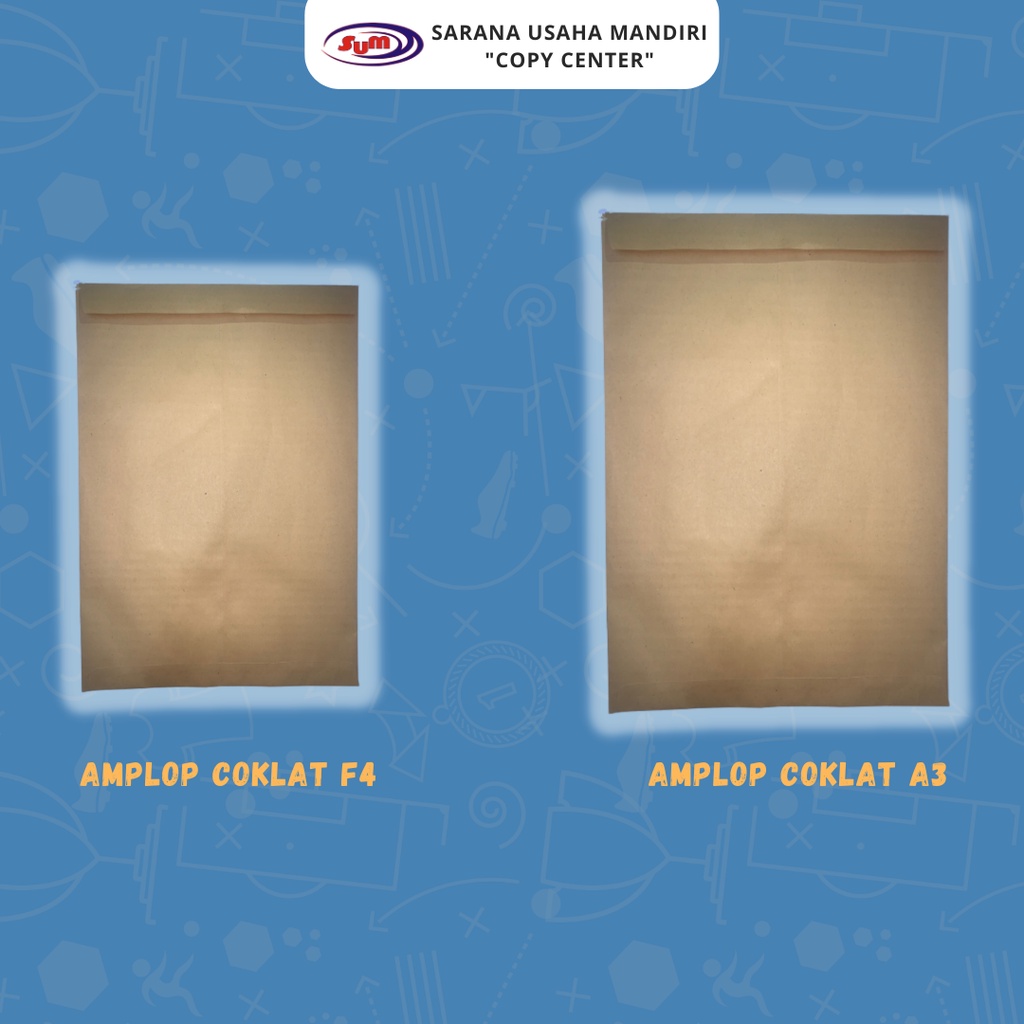 

Amplop Coklat F4/A3