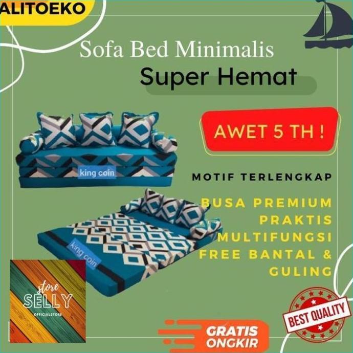 KASUR LIPAT BUSA SOFABAD SOFA BED TEMPAT TIDUR VACUM INTHEBOX SAFABAD H545YT2HY