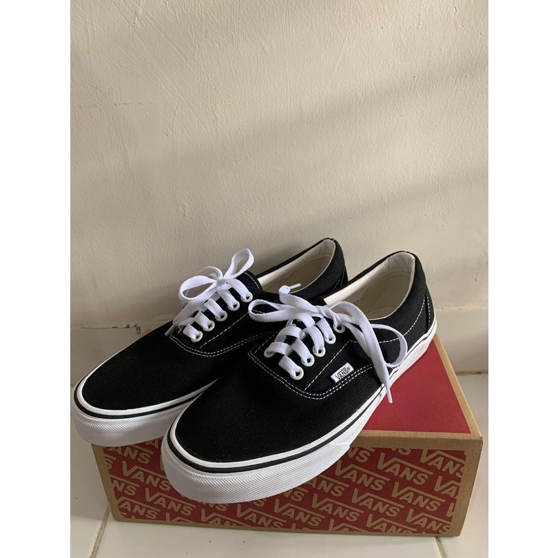 Sepatu vans pria tali vans hitam laki laki sepatu casual kasual pria