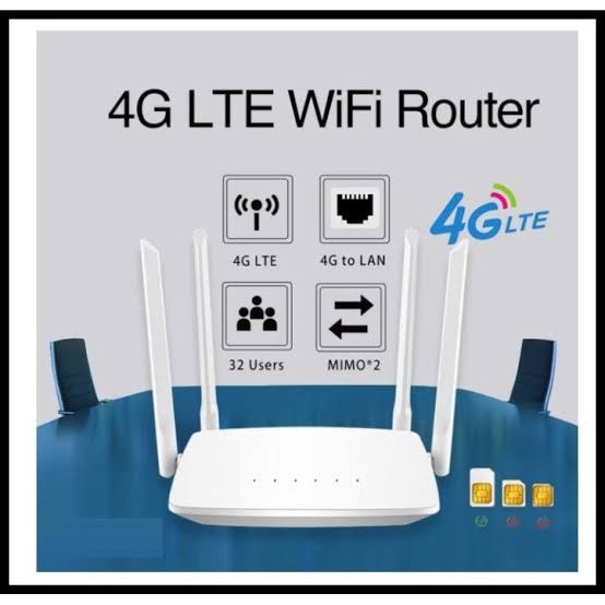 Router Wifi Wireless Router Sim Card 4G Lte Smartcom Xm286 300Mbps