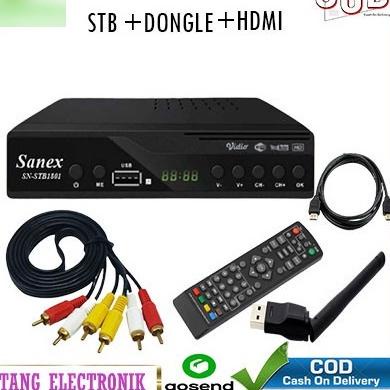 Terhitz	8.8 Set Top Box Tv Digital Matrix DVB T2 Apple HD EWS / set top box dvb t2 / set box tv digital / box tv digital / set top box tv tabung / stb dvb t2 / [LKA]-5