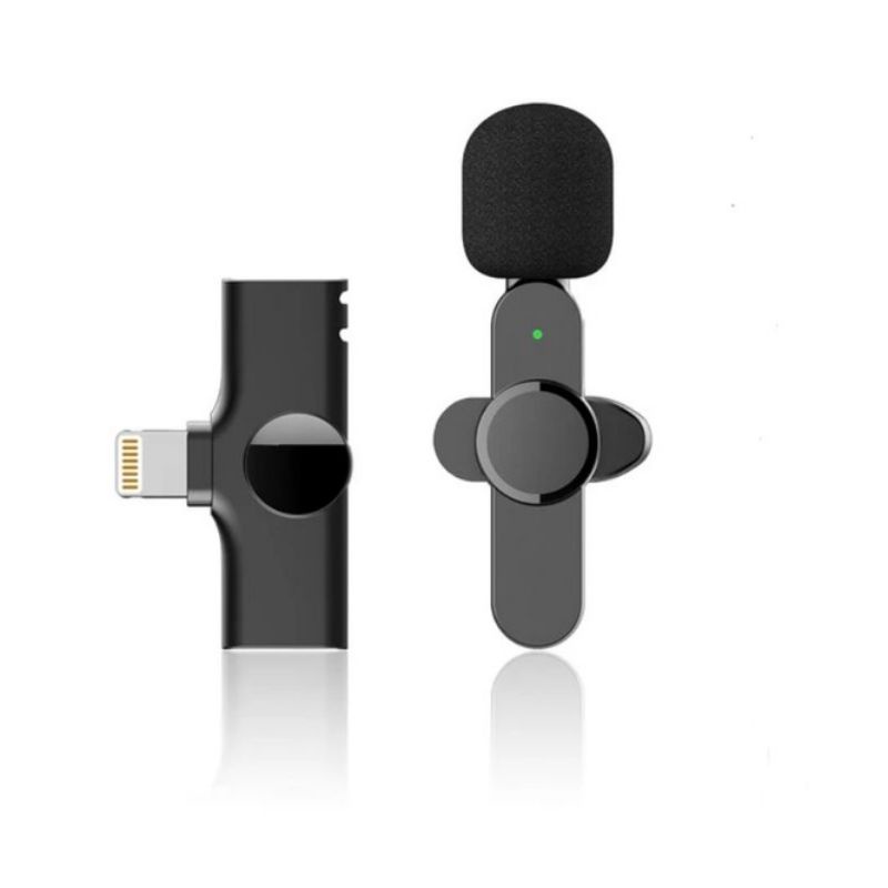 mic clip ON WIRELESS LIVE INTERVIEW VLOG